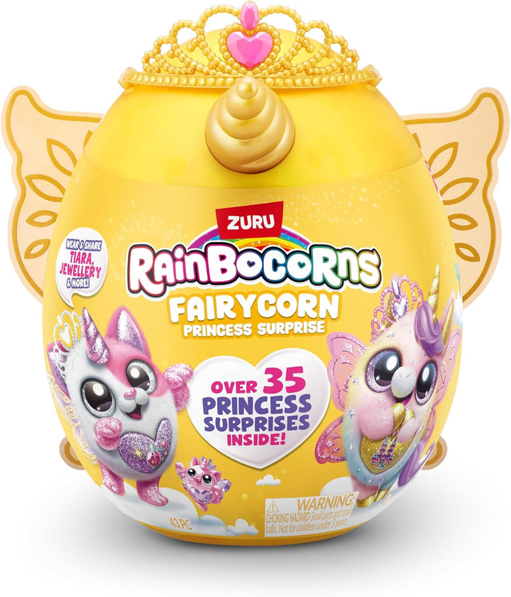 Rainbocorns Fairycorn Princess Surprise Serie 6, Majesty Flamingo, von ZURU, 30 cm Fairycorn-Prinzes