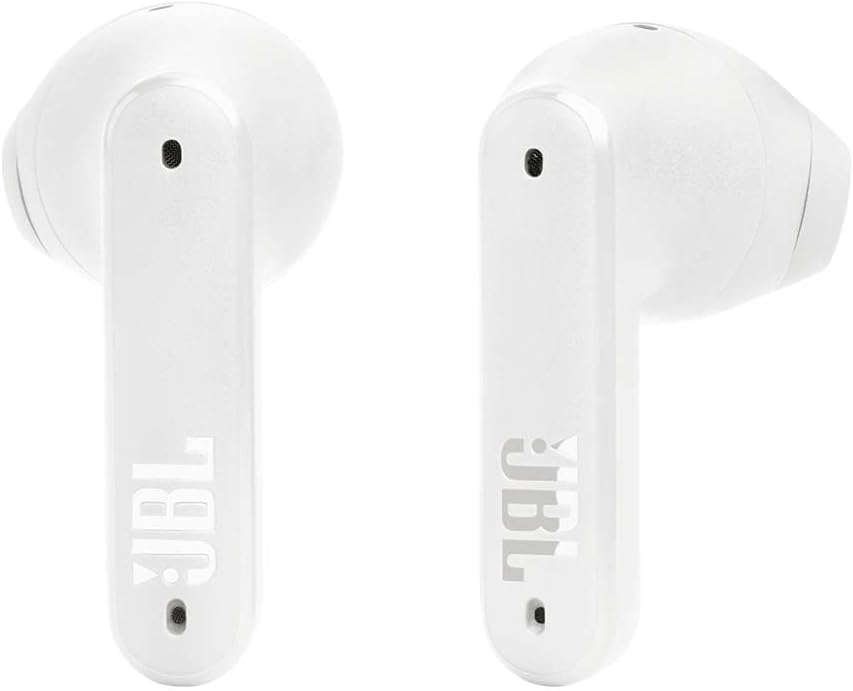 JBL Tune Flex TWS – Wasserdichte, True-Wireless In-Ear-Kopfhörer mit Noise-Cancelling in Weiss – Mit