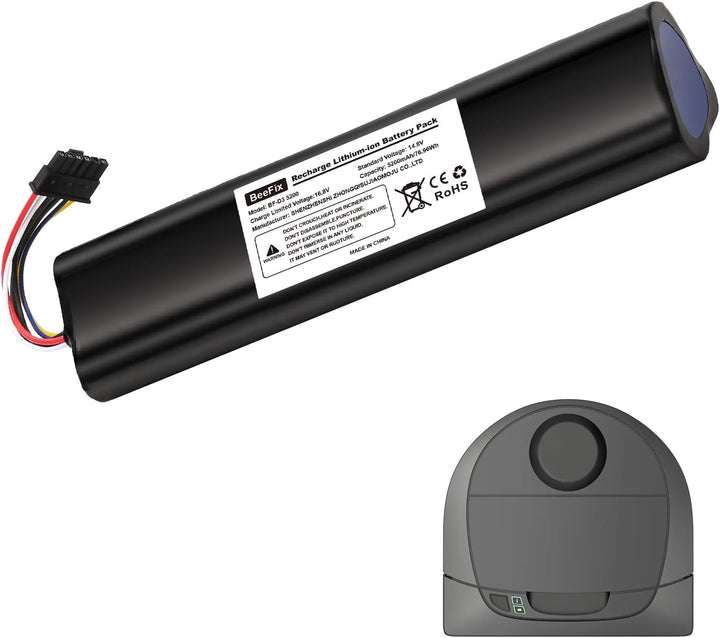 5200mAh Ersatzakku für die Neato Robotics Saugroboter Connected D3, D5, D7 Hohe Kapazität Staubsauge