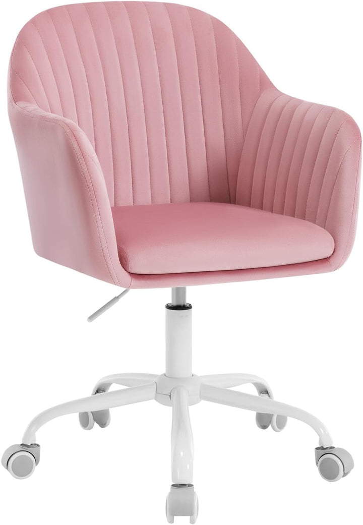 WOLTU Schreibtischstuhl, Bürostuhl ergonomisch, Homeoffice Stuhl höhenverstellbar, Schminkstuhl mit