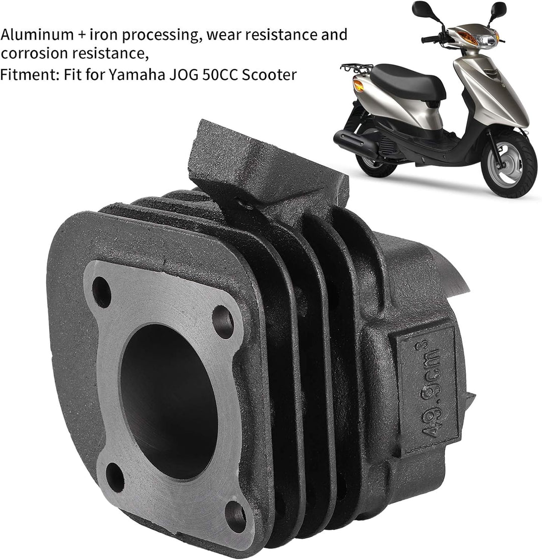 70 80ccm 40mm Zylinderkit mit Kolbenringsatz Passend für JOG 50CC Scooter 2-Takt Motor Motor Motorra