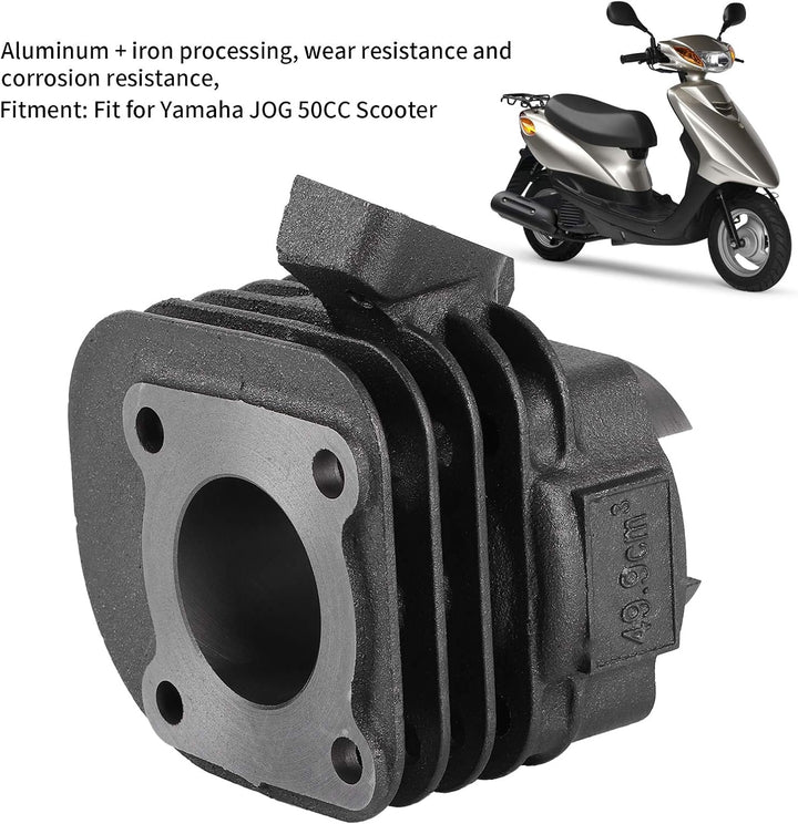 70 80ccm 40mm Zylinderkit mit Kolbenringsatz Passend für JOG 50CC Scooter 2-Takt Motor Motor Motorra