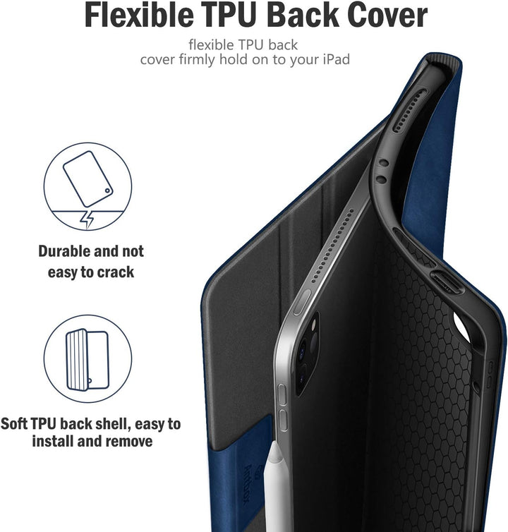 Antbox Hülle für iPad Pro 12.9 Zoll 2022 (6. Generation)/2021 (5.Gen) / 2020 (4.Gen) / 2018 (3. Gen)