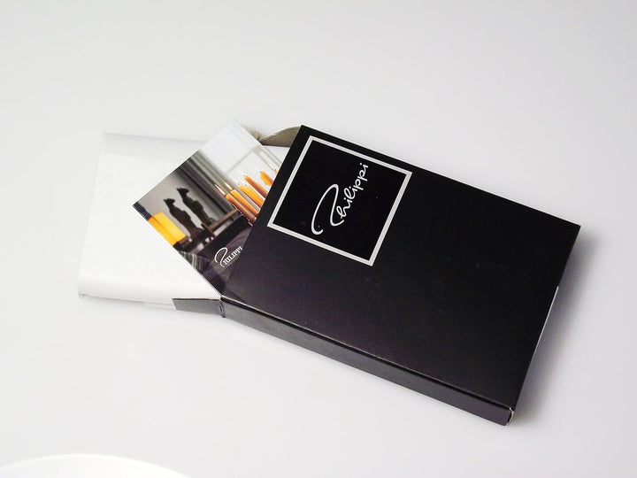 Philippi Giorgio Visitenkartenhülle, 10 cm, Schwarz