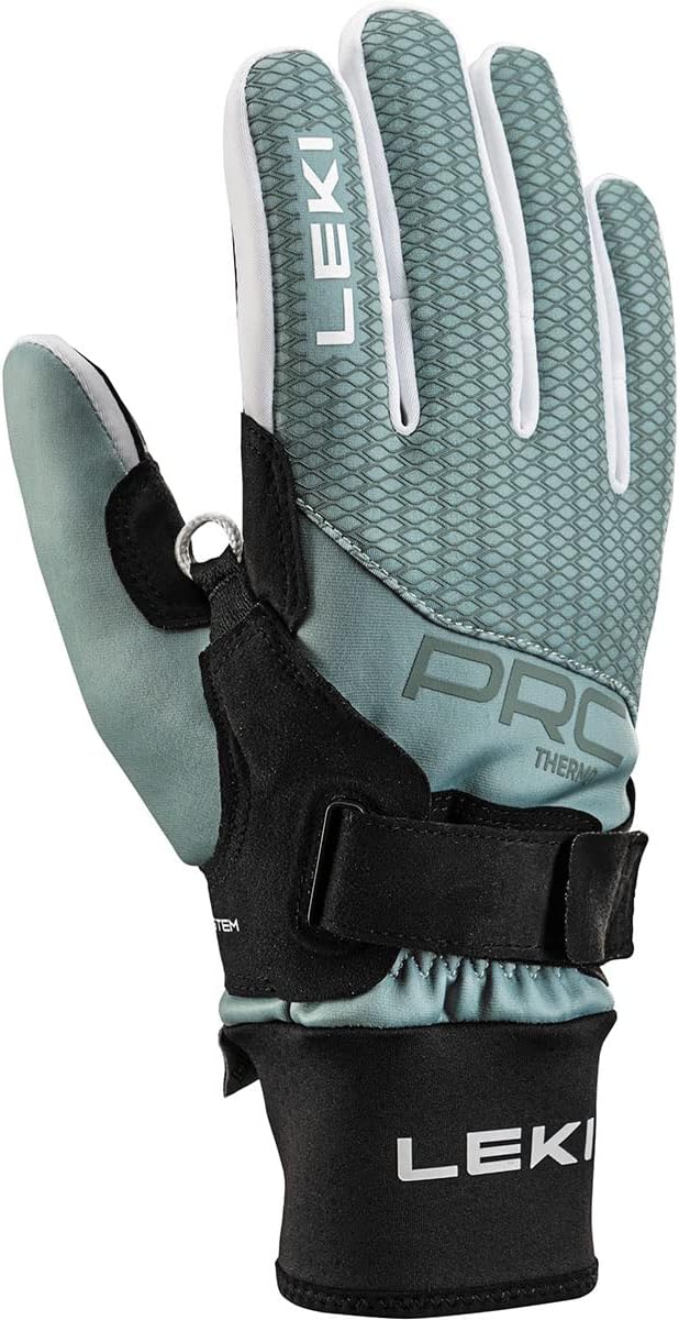 LEKI Damen PRC ThermoPlus Shark Handschuhe 6 Türkis, 6 Türkis