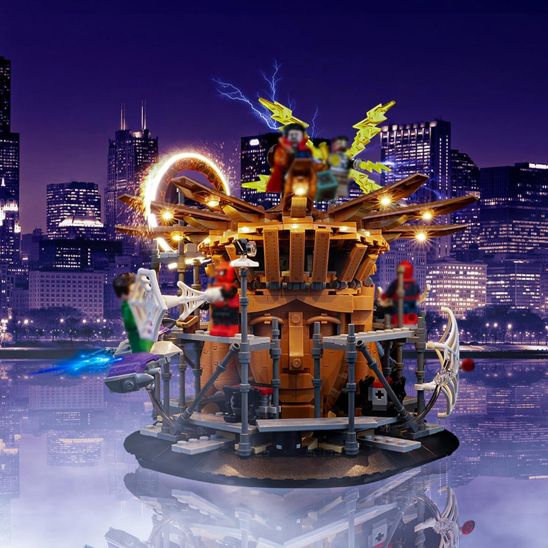 cooldac Led Licht Kit für Lego 76261 Marvel Spider-Mans grosser Showdown (Nur Beleuchtung, Kein Lego