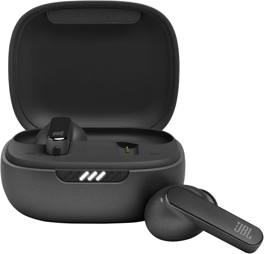 JBL Live Pro 2 TWS – Wasserdichte, True-Wireless In-Ear-Kopfhörer mit Noise-Cancelling in Schwarz –