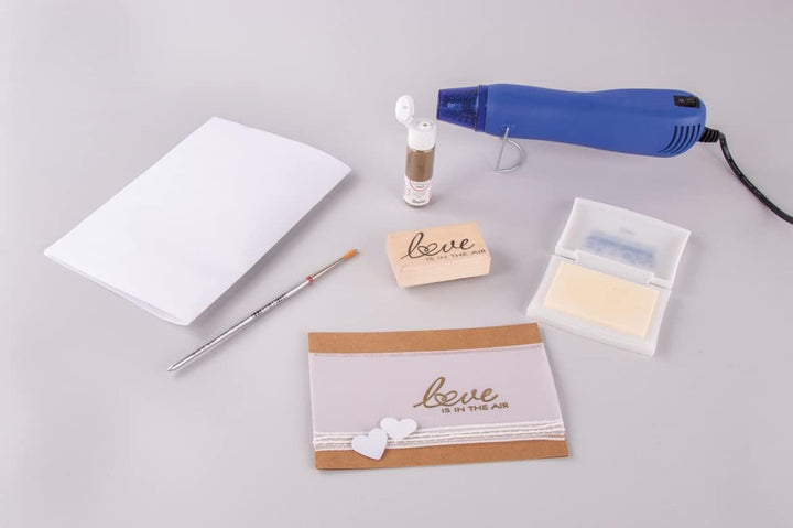 Rayher Heissluftgerät, Embossing Heissluftgebläse 300W, 29,5 x 13,5 x 7,5 cm, zum schnellen und einf