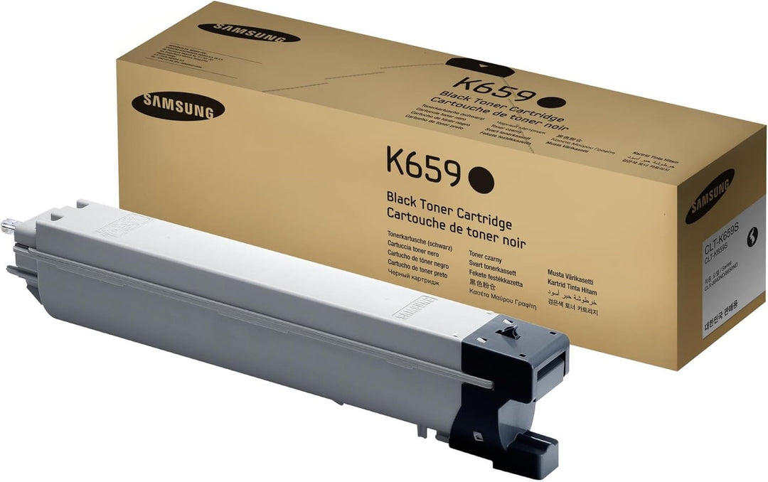HP CLT-K659S (SU227A) Original Toner Schwarz (Kompatibel mit: CLX-8650ND, 8640ND, C4821), schwarz