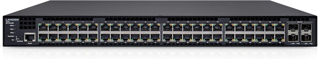 LANCOM GS-3528XP, Managed Layer-3-Lite Multi-Gigabit Access Switch, 12xGE POE Port IEEE 802.3az, 12x