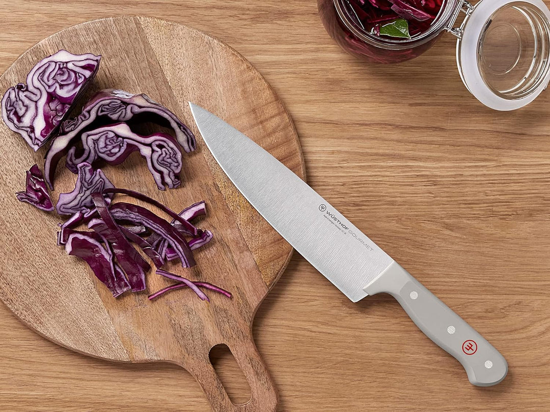 WÜSTHOF Gourmet Kochmesser 20 cm, Grau Grau 20 cm Kochmesser, Grau 20 cm Kochmesser