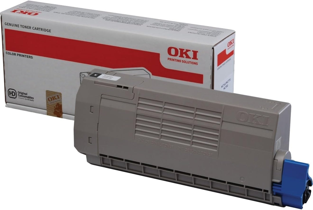 OKI 1970075 MC760 MC770 MC780 Toner schwarz Standardkapazität 8 Seiten 1er-Pack, schwarz