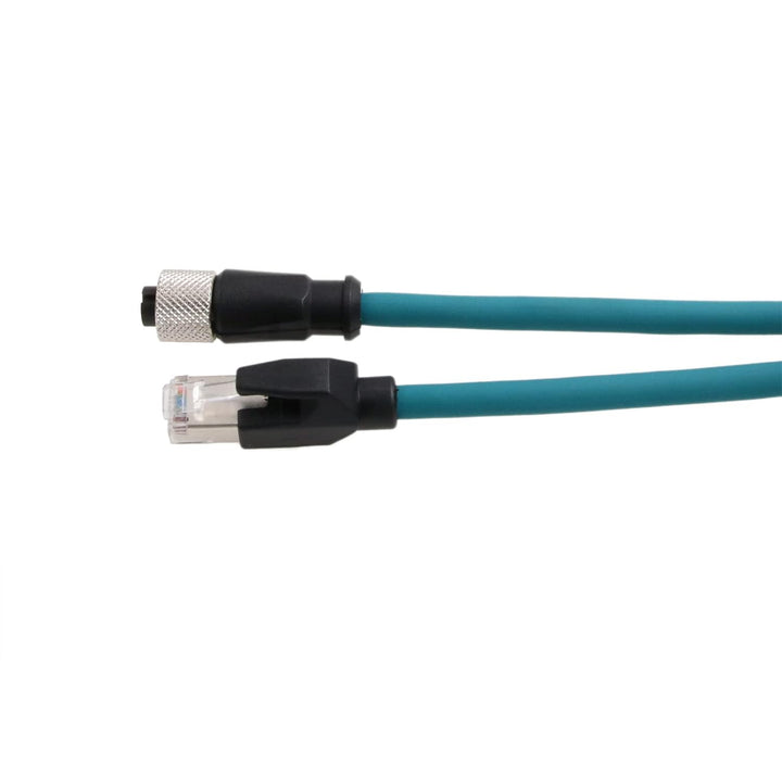 HangTon Ethernet Kabel M12 A-kodiert 8 Pin Buchse auf RJ45 Cat-7e Patchkabel für Industrie Aktor Sen