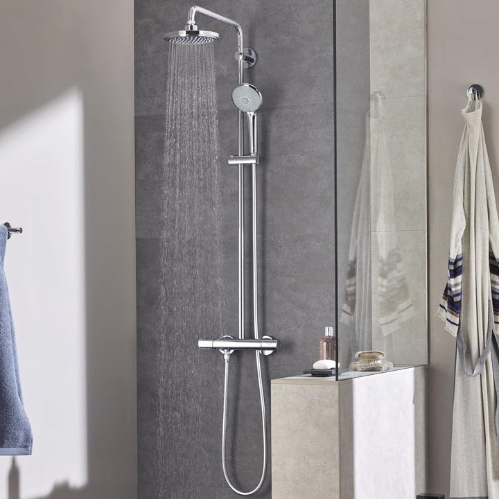 GROHE Euphoria Cosmopolitan 180 - Kopfbrause (wassersparend, Antikalk-System, langlebige Oberfläche)