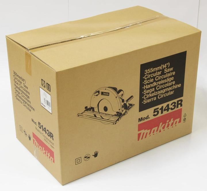 Makita 5143R Handkreissäge 2200 W, Schwarz, Blau Basic, Basic