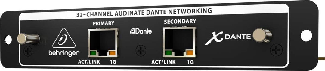 Behringer X-DANTE Hochleistungs-32-Kanal-Audinate-Dante-Erweiterungskarte für X32 X-DANTE Upgrade Ca