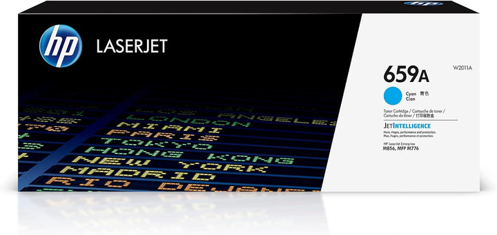 HP 659A (W2011A) Original LaserJet Tonerkartusche Cyan (Kompatibel mit: HP LaserJet Druckern)