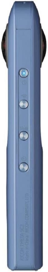 Ricoh Imaging RICOH Theta SC2 BLAU, 360°-Kamera mit Bildstabilisierung, hohe Bildqualität, High-Spee