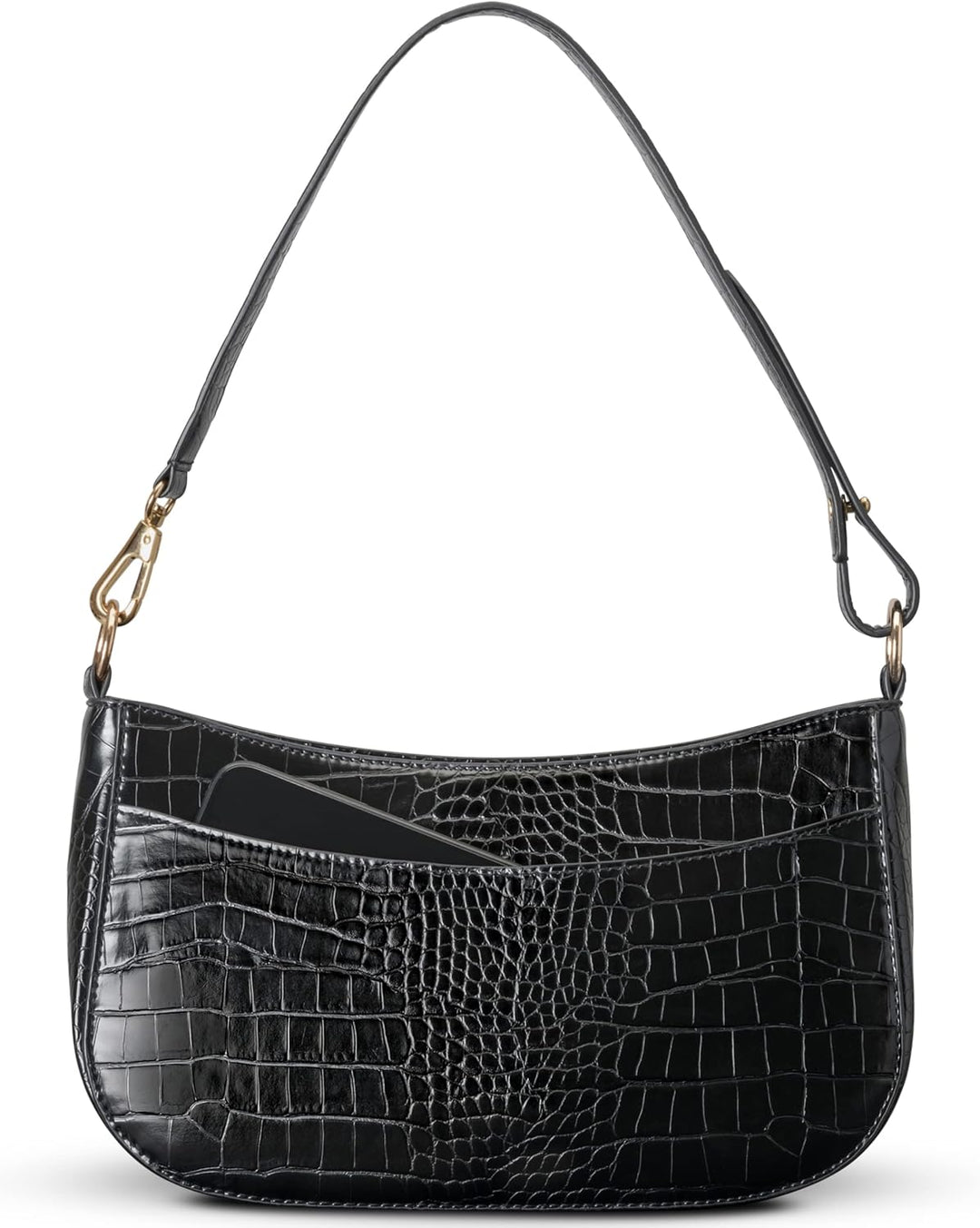 Expatrié Umhängetasche Damen Klein - Féline - Kleine Tasche - Elegante Schultertasche aus veganem Ku