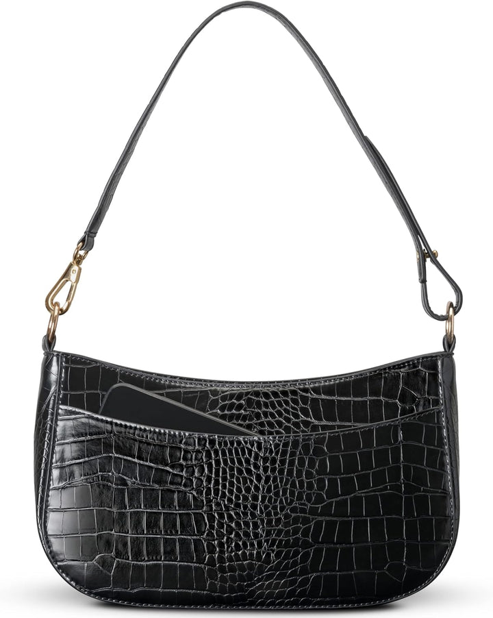 Expatrié Umhängetasche Damen Klein - Féline - Kleine Tasche - Elegante Schultertasche aus veganem Ku