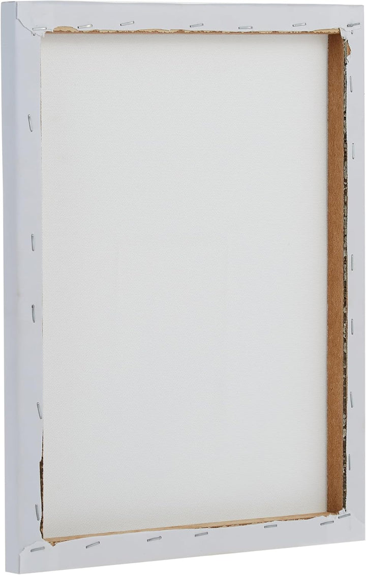 Arteza Premium Leinwand Keilrahmen, 28 x 35.6 cm, 8 bespannte Keilrahmen, 100% Baumwolle grundiert m