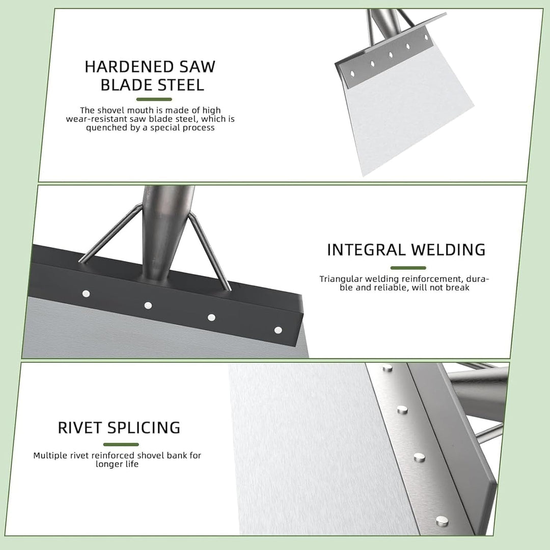Multifunktionale Gartenschaufel,Outdoor Gartenschaufel,Outdoor Garten Reinigungsschaufel,Outdoor-Gar