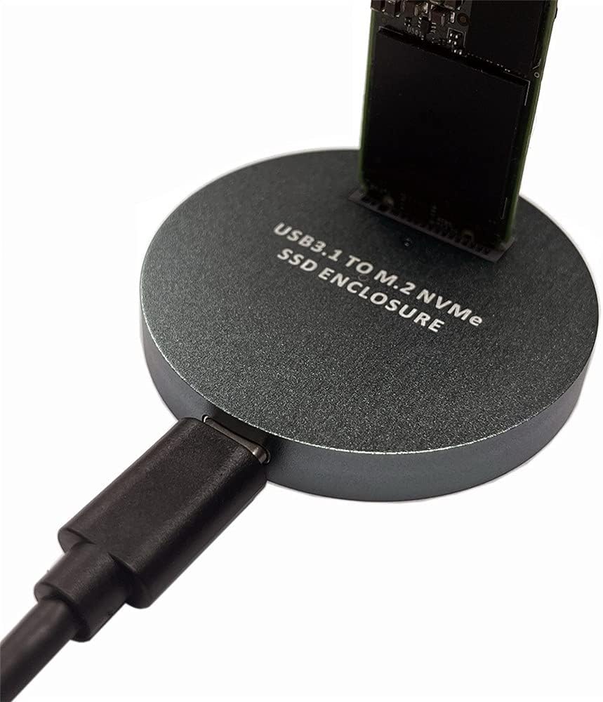 Xiwai USB 3.1 USB-C auf NVME M-Key M.2 NGFF SSD externer PCBA Konveter-Adapter vertikaler Typ (schwa