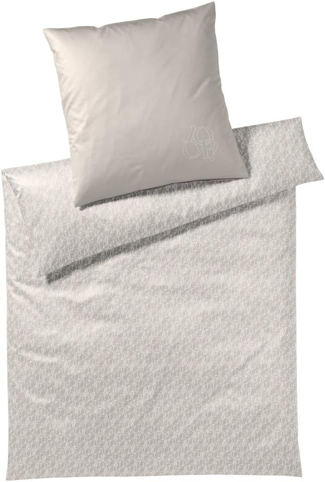 Joop! Mako-Satin Kissenbezug einzeln Statement Farbe Sand Grösse 40x80
