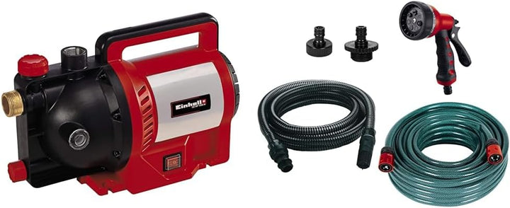 Einhell Gartenpumpe GC-GP 1250 N/1 (1.200 W, max. 5000 L/h, max. Förderhöhe 50 m, Wassereinfüllöffnu