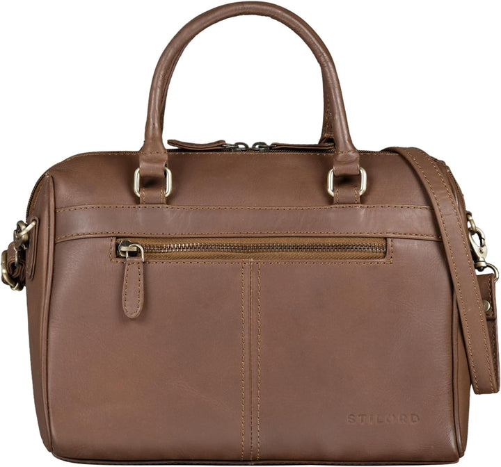 STILORD 'Cassandra' Leder Handtasche Damen Fashion-Tasche Ledertasche Henkeltasche Umhängetasche und