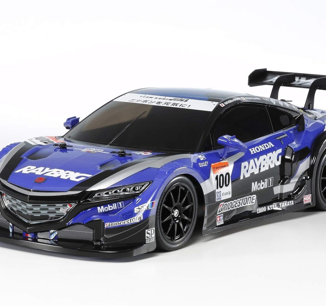 TAMIYA 300058599 58599 TT-02 Raybrig NSX Concept-GT Brushed 1:10 RC Modellauto Elektro Strassenmodel