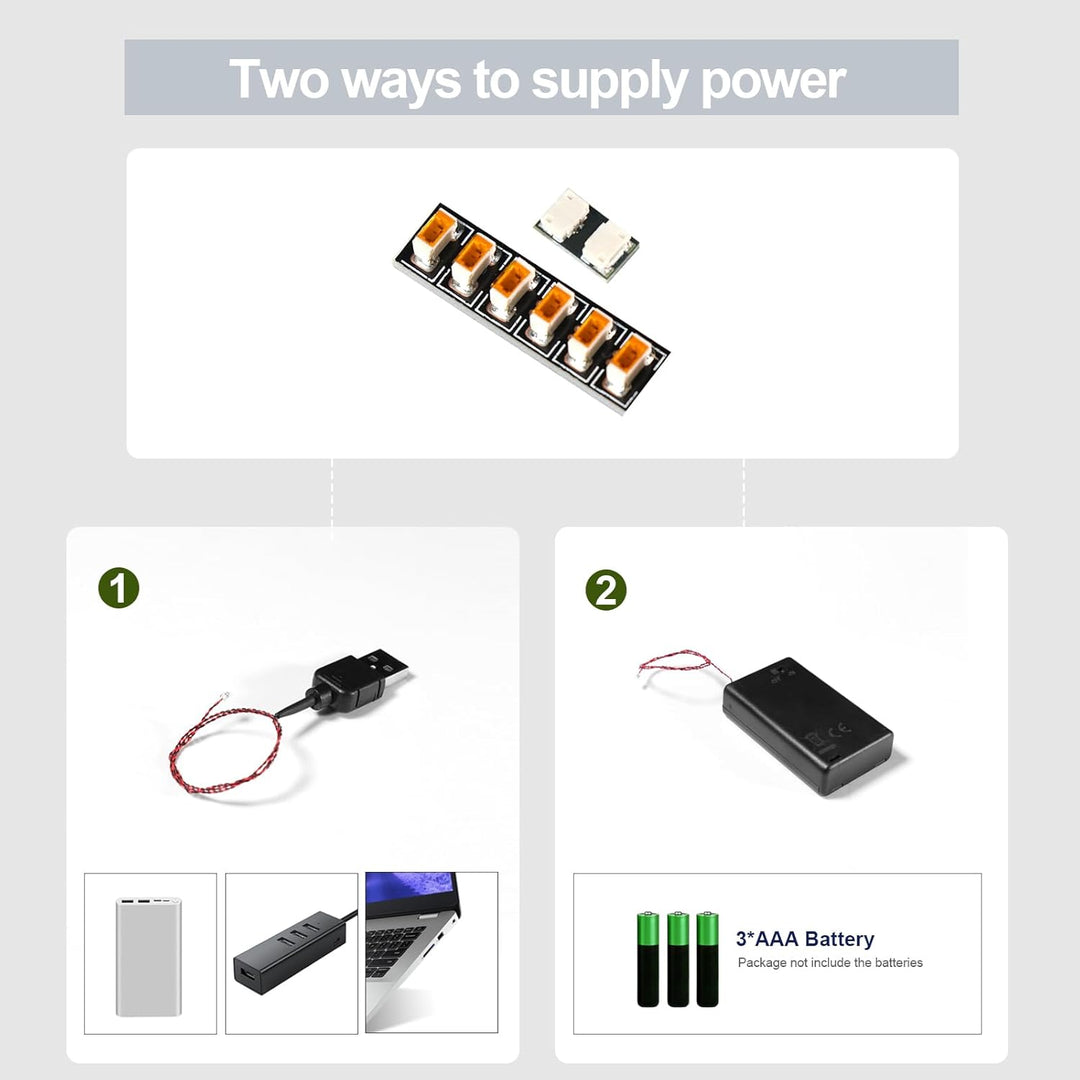 Beleuchtungsset für Lego 10318 Airbus Concorde, Nur Lichter Set, nicht Modell, Dekorative Beleuchtun