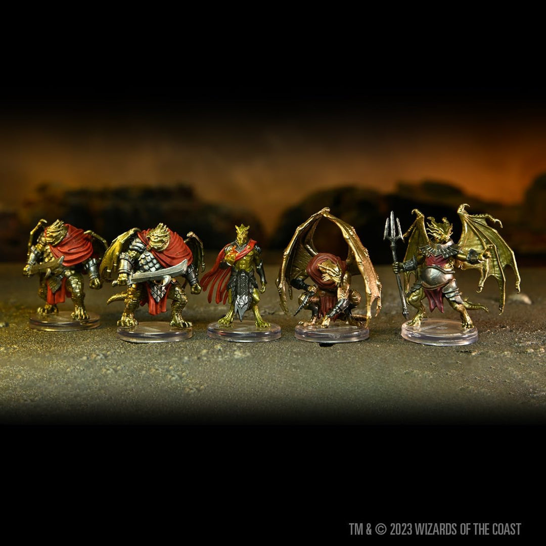 WizKids Dungeons and Dragons Icons of The Realms Drakonische Kriegsland-Miniaturen