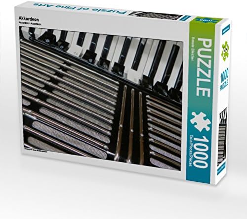 CALVENDO Puzzle Akkordeon 1000 Teile Lege-Grösse 64 x 48 cm Foto-Puzzle Bild von Renate Bleicher