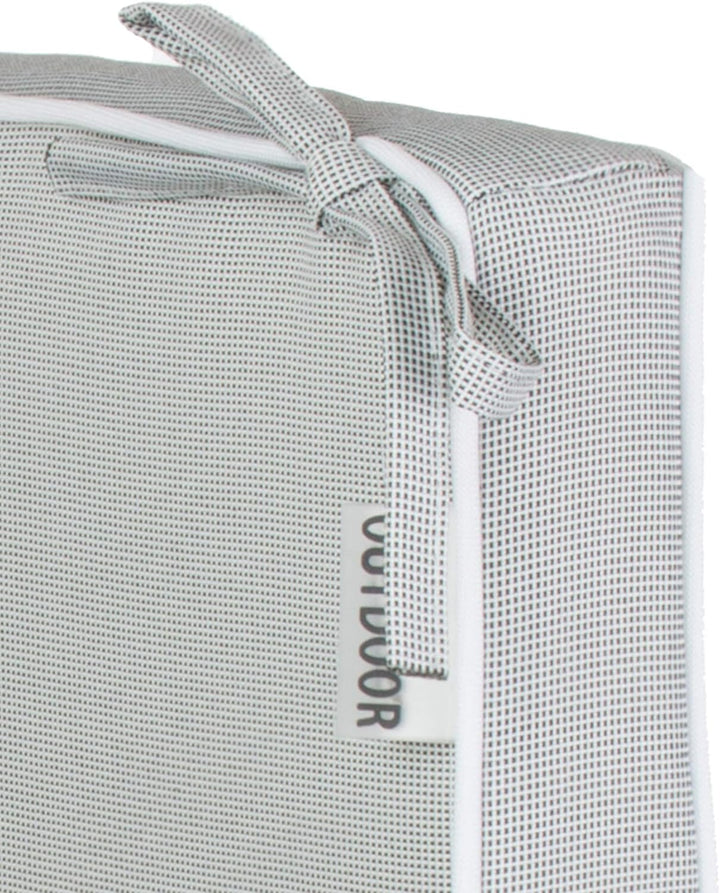 Brandsseller Outdoor Sitzkissen Kissen Dekokissen - Schmutz- und Wasserabweisend - 220 gr. Füllung -