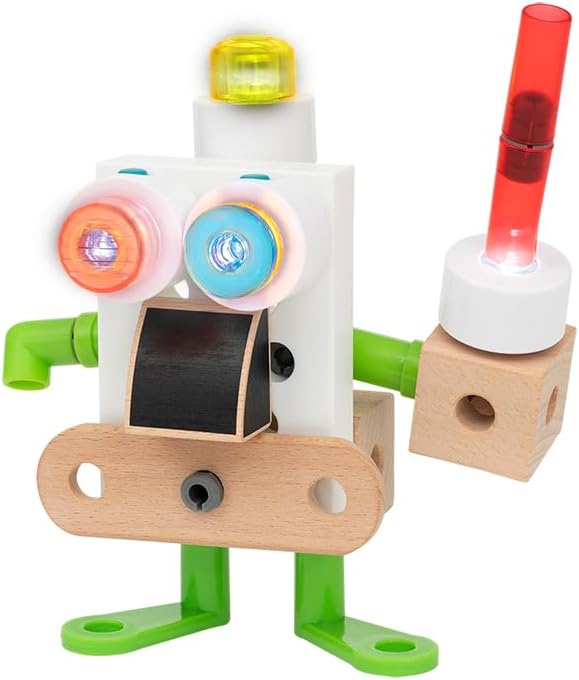 BRIO Builder 34593 Licht-Konstruktionsset, 120 TLG. - Das kreative Konstruktionsspielzeug aus Schwed