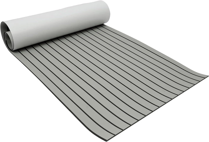 BJTDLLX Eva Schaum Teak Decking Boots Bodenbelag Selbstklebend rutschfeste Matten Blatt Bootsfussbod