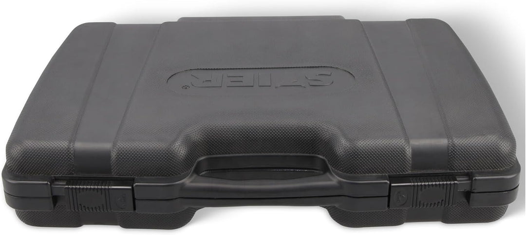 STIER Steckschlüssel Satz, 179-teilig, 1/2 Zoll 1/4 Zoll & 3/8 Zoll Umschaltknarre, Sechskant-Stecks