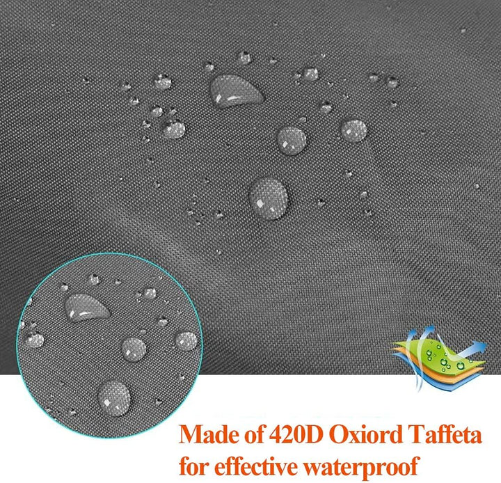 Opaltool 420D Kajak Persenning Universelle Bootsplane Persenning wasserdichte Regenschutz Sonnenschu