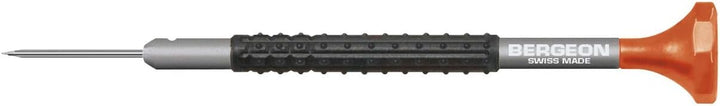 Bergeon 7899- Uhrmacher Schraubendreher, Aluminium eloxiert, ergonomisch, mit auswechselbaren Edelst