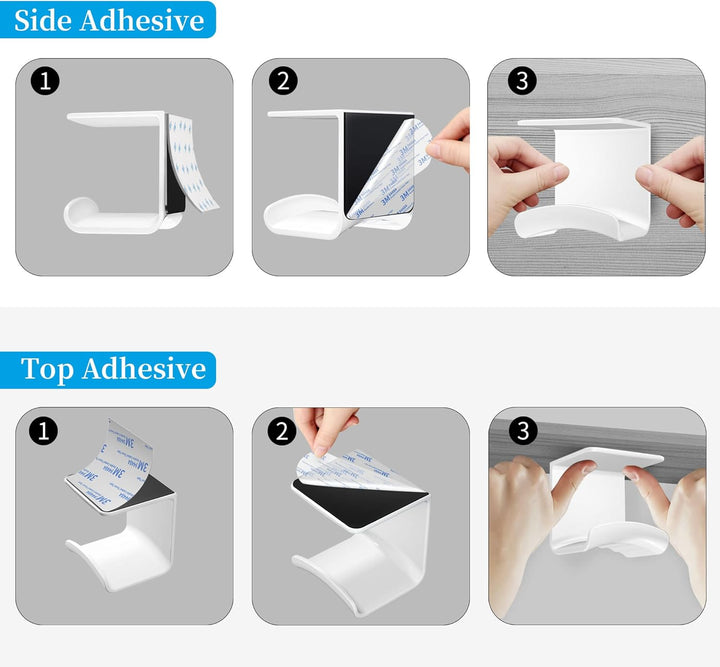 Cozycase Universal Headset Halterung Tisch - 2 Stück Kopfhörer Halter Wandhalterung Holder mit stark