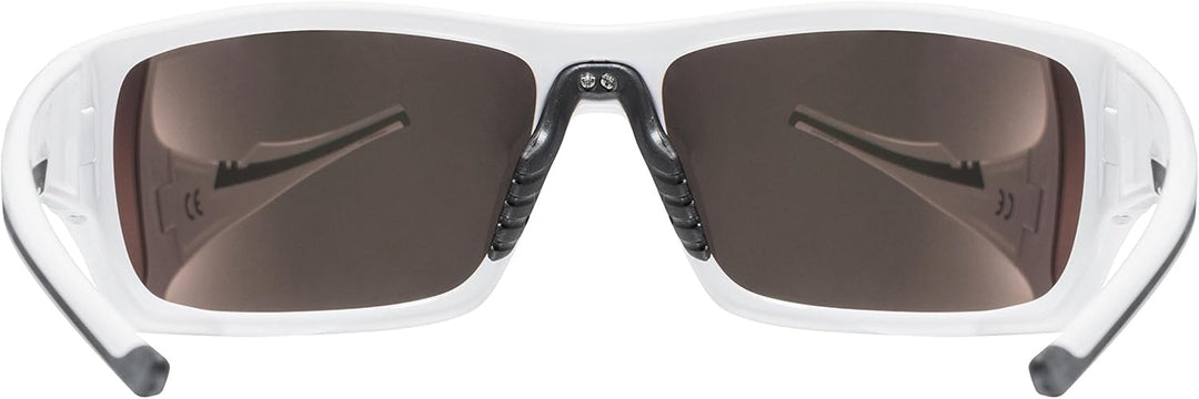 Uvex Unisex Sportstyle 222 Pola Sportbrille Einheitsgrösse white/yellow, Einheitsgrösse white/yellow