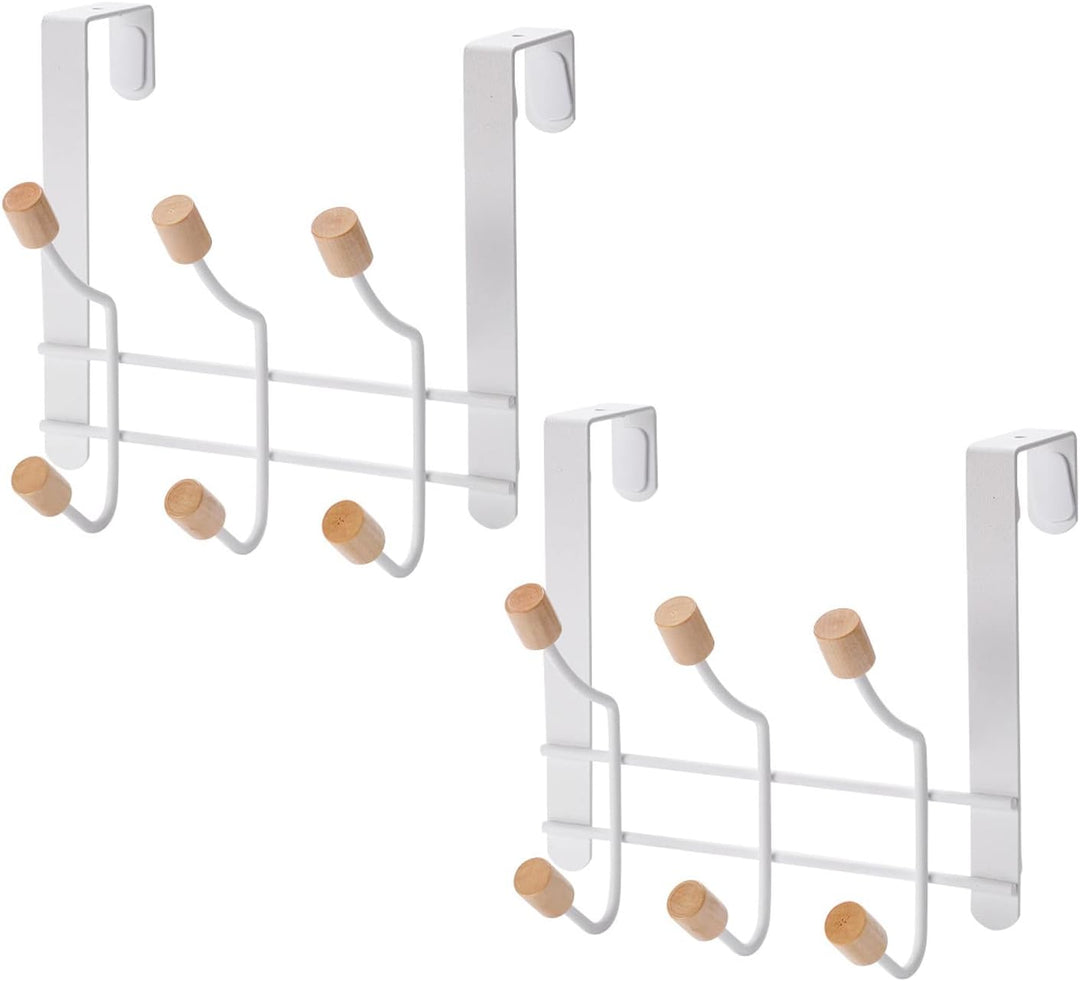 BEEK Door Hook for Hanging Coat Hooks Door Coat Hooks for Door Wardrobe Hooks Kitchen Bathroom Hallw