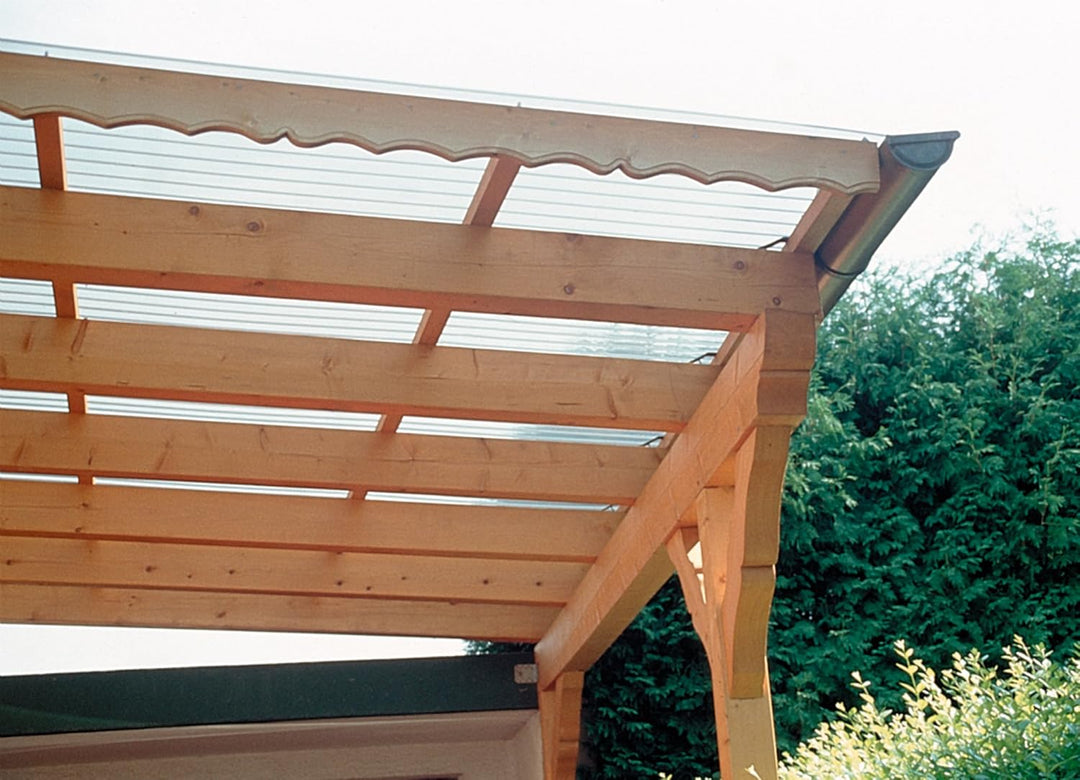 Polyester Wellbahn natur transparent Kurzrollen (10000 x 1500 mm), 10000 x 1500 mm