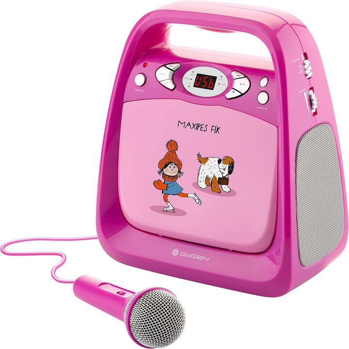 GoGEN Karaoke CD-Player I Maxipes I Bluetooth I USB Port I Karaokemikrofon I Kopfhöreranschluss I Ka