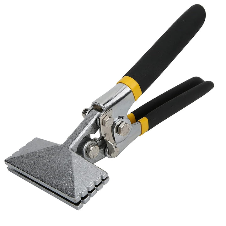 Blechbiegezange, 6-Zoll Falzzange Multifunktionales Gerades Metall Biegezangenwerkzeug, Rutschfeste