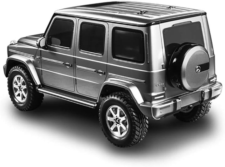 TAMIYA TAM58675 - 1:10 RC MB G-Klasse G500 (CC-02), Bausatz, zum Zusammenbauen, bebilderte Aufbauanl