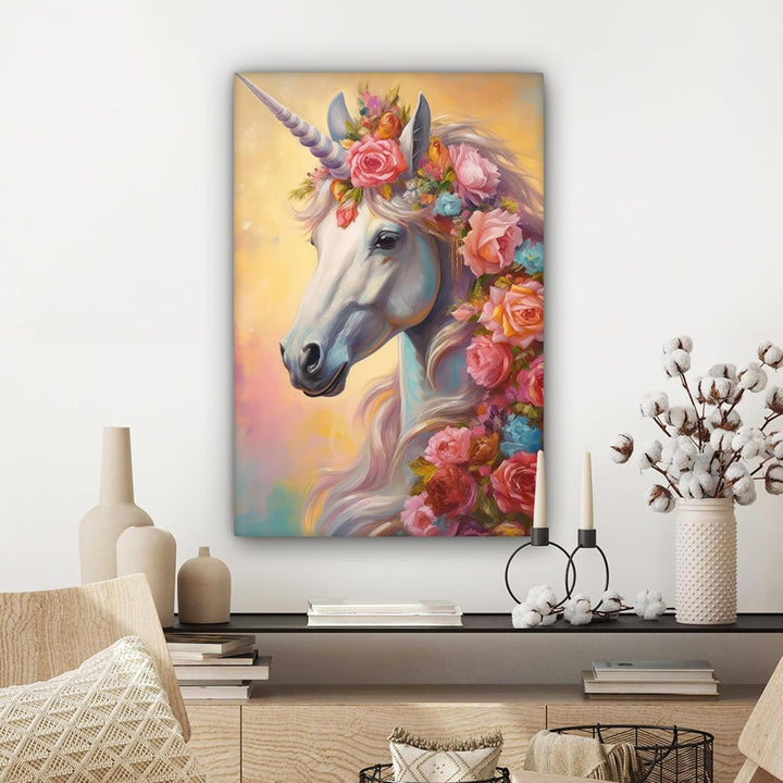 MuchoWow© Leinwandbild 60x90 cm Dekoration Wohnzimmer Bilder Aufhängen Wall Decoration Living Room W