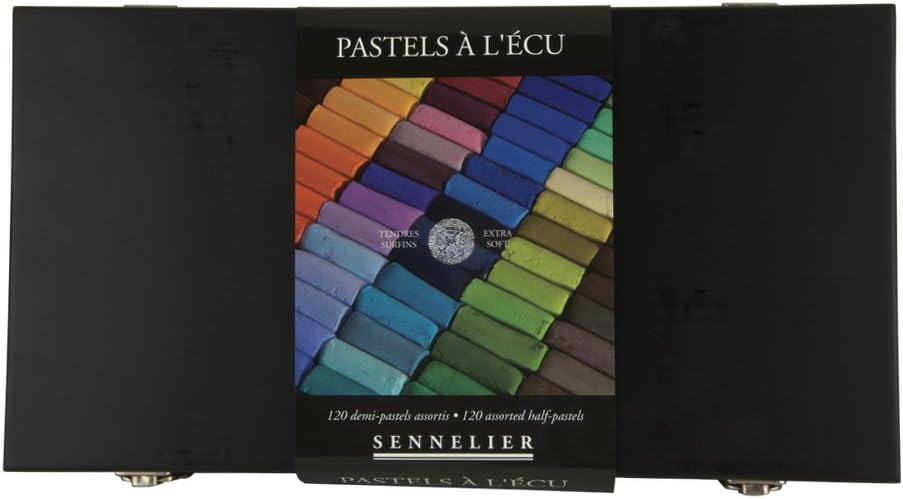 SENNELIER Extraweiches Pastell-Halbstäbchen-Set, 120 Farben, mehrfarbig, 1 stück (1er Pack)