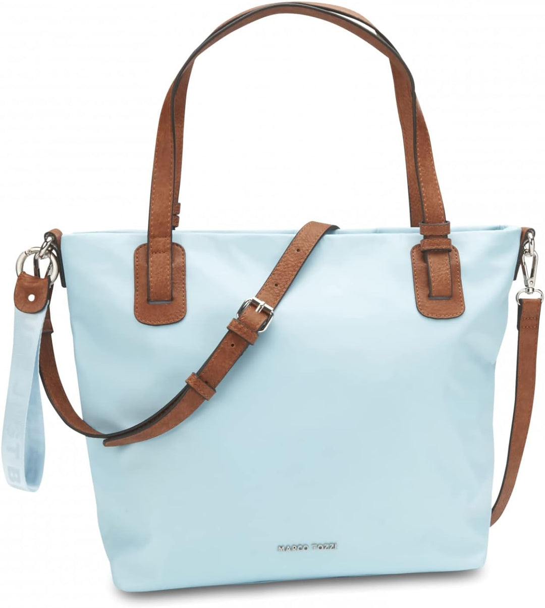 MARCO TOZZI Damen 2-2-61028-28 Handtasche Lt.blue Comb, Lt.blue Comb